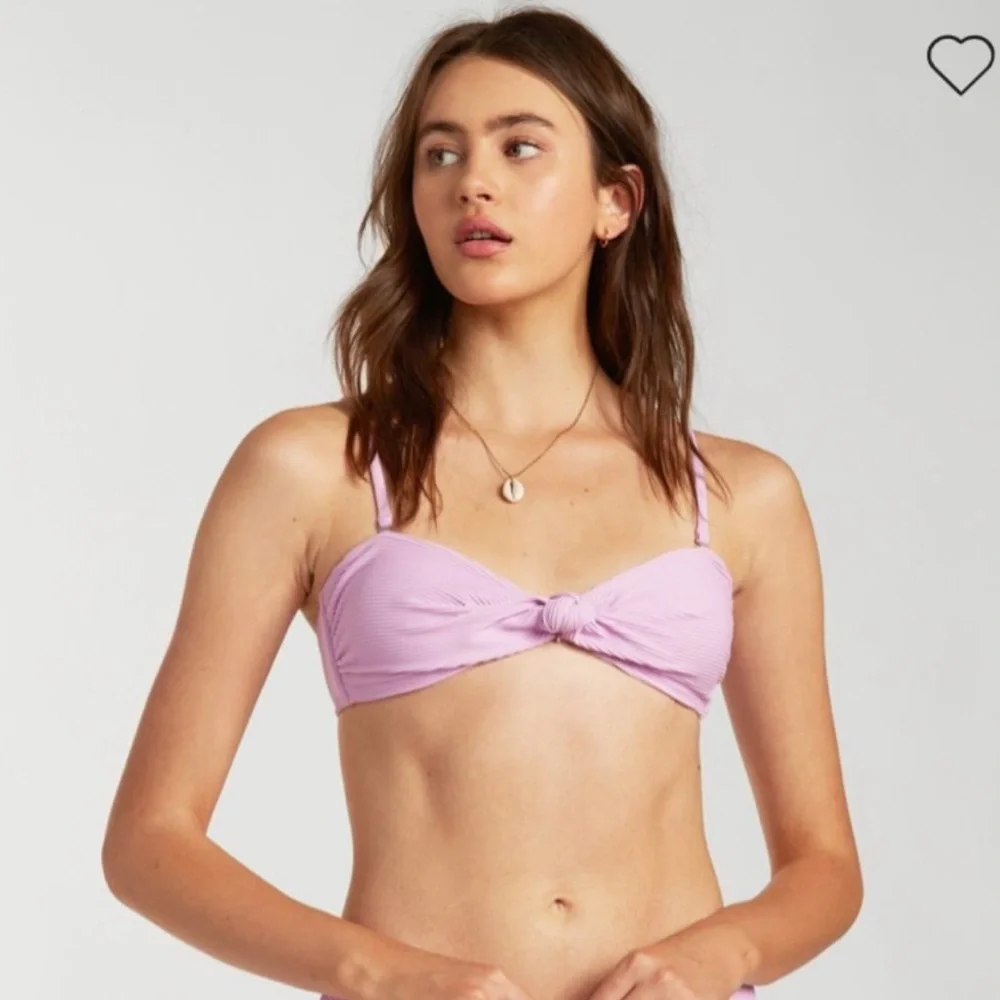 BILLABONG Tanlines Lulu Bandeau Bikini Top Sz M